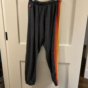Aviator nation charcoal sweatpants size xs